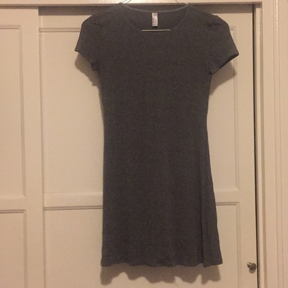 Trendy gray American apparel dress - Picture 3 of 3